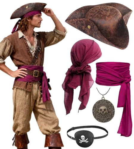Ensemble Accessoires Déguisement Pirate