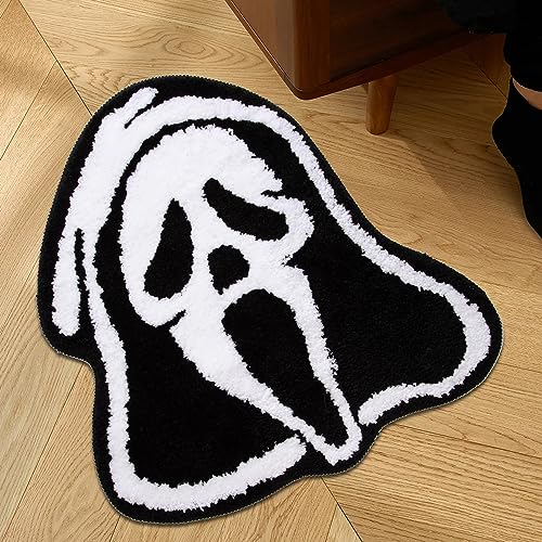 TAOZHIYAO Tapis de Sol Halloween Fright Night Scream Horror,