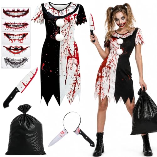 Déguisement de clown tueur Halloween