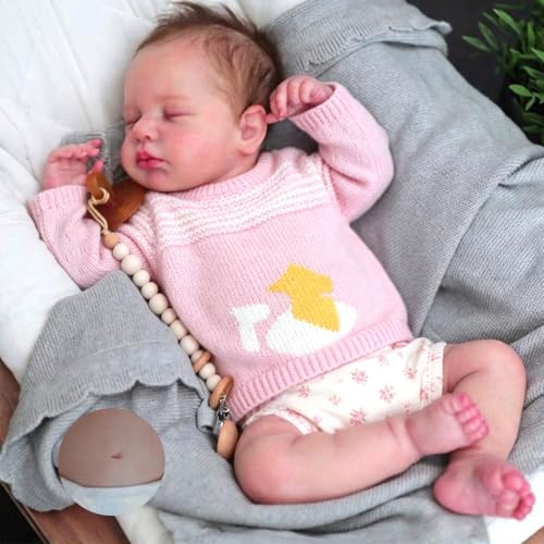 Anano Bebe Reborn Fille Plein Corps-50CM Bebe Reborn Realist