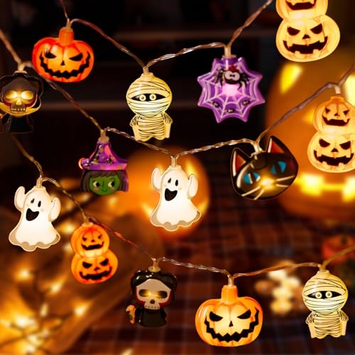 Guirlande Lumineuse Halloween Fantômes 3m