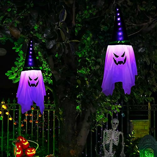 BLOOMWIN Halloween Decoration Exterieur Effrayante - 2PCS 1M