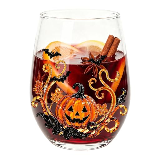 Wuquei Verre à cocktail Halloween 420 ml Verres décoratifs t