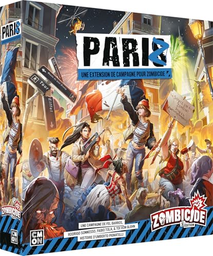 Asmodee - ZOMBICIDE : PariZ - Cmon - Jeux de société - Exten
