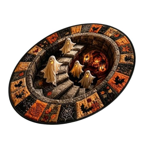 Tapis dillusion de sol pour Halloween