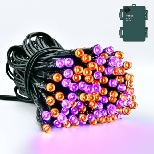 Dalugo Décoration Halloween extérieur, 5 m 50 LED - Guirland