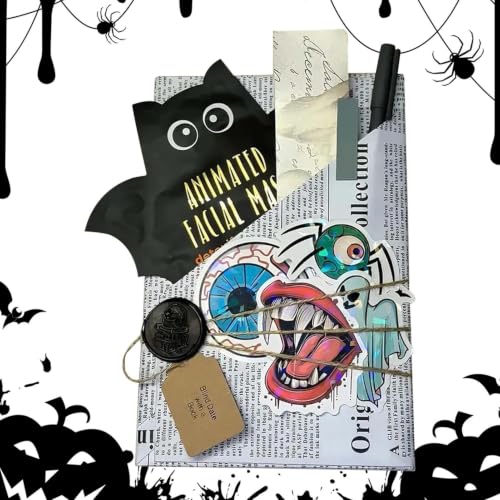 Date Livre Mystère Halloween Gothique Décoratif Effrayant