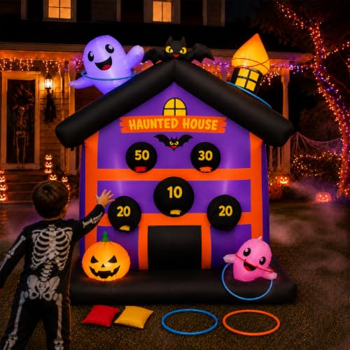 Jeu de lancer de maison hantée pour Halloween - 1,2 m