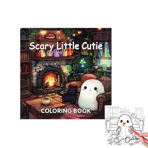 Livre de Coloriage Halloween Fantômes 40 Pages DActivités Lu