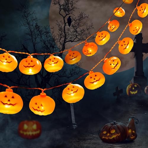 Guirlande Citrouilles LED Halloween 3m