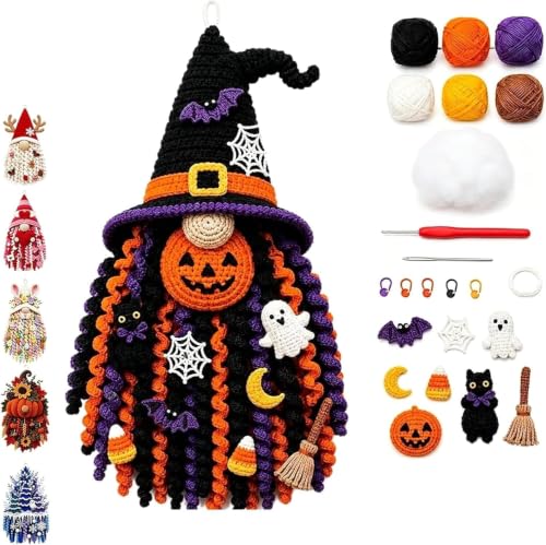 Kit de crochet 3D saisonnier à faire soi-même - Cintre de po