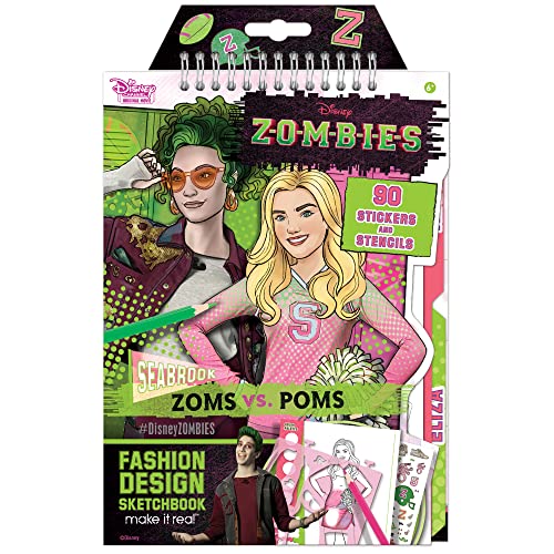 Make It Real Disney Zombies Fashion Design Sketchbook. Disne