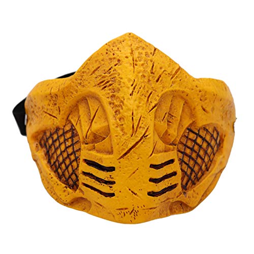 None/Brand Masque Zéro Scorpion Masque Cosplay Costume Résin