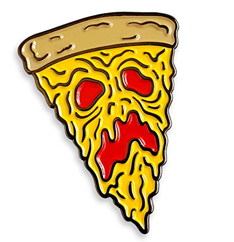Pinsanity Funny Necronomicon Evil Dead Tranche de pizza en é