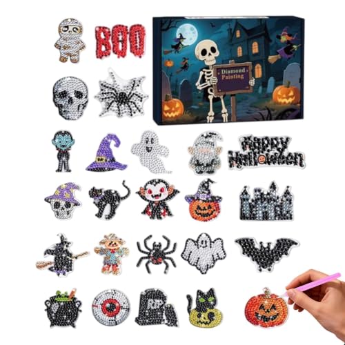 effrayant avec compte à rebours dHalloween