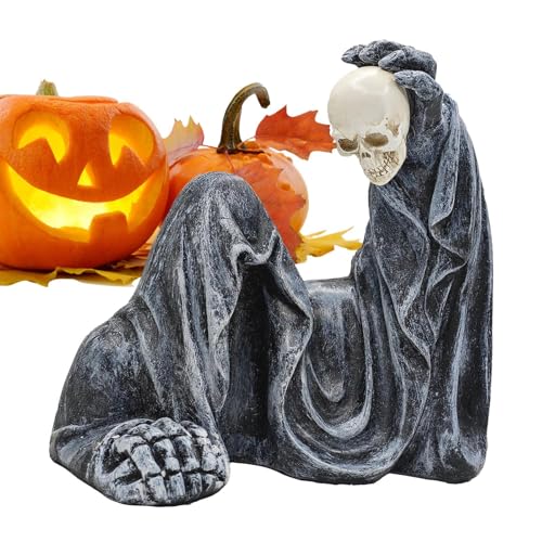 Décorations Statues DHalloween - Robe Noire Figurine En Rési