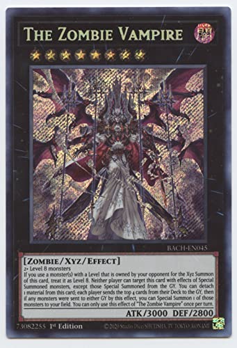 The Zombie Vampire - BACH-EN045 - Secret Rare - 1ère édition