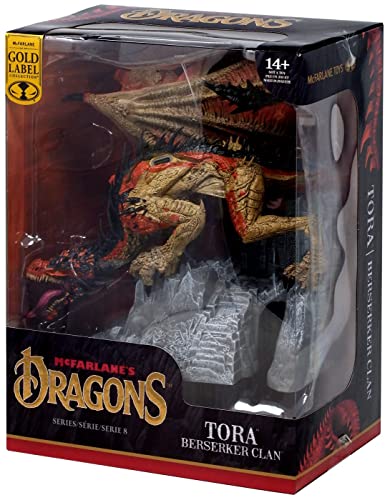 McFarlane´s Dragons série 8 Statuette Tora Berserker Clan (G