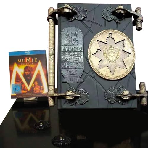 Mummy Tome - Livre des morts, accessoire dhorreur, 20 x 15 c