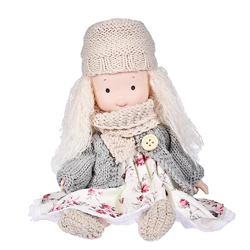 Chrees Poupée Faite à la Main, Poupée en Peluche pour Fille 