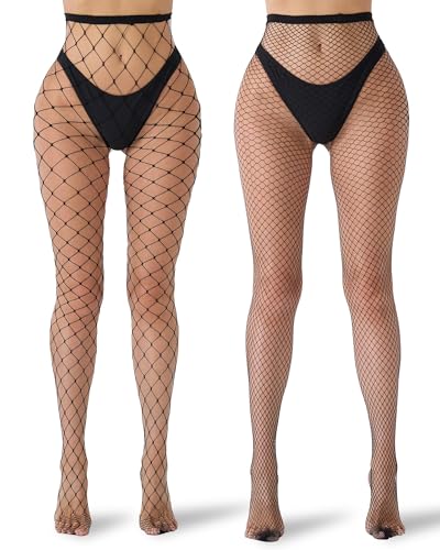 Collants Résille Sexy Taille Haute