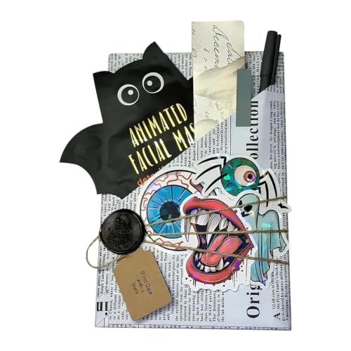 Rendez-vous Effrayant avec un Livre Kit Fête Halloween Gothi