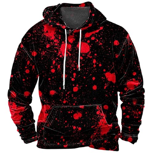 Déguisement Halloween Homme Sweats avec Capuche Scary Sangla