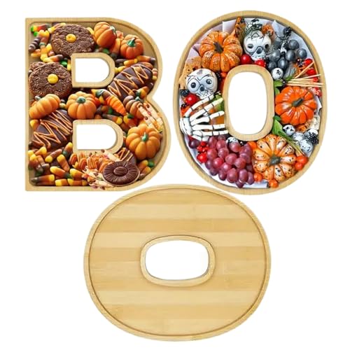 Xijobido Plateau Halloween,Plateau De Service Houhou Set Fro