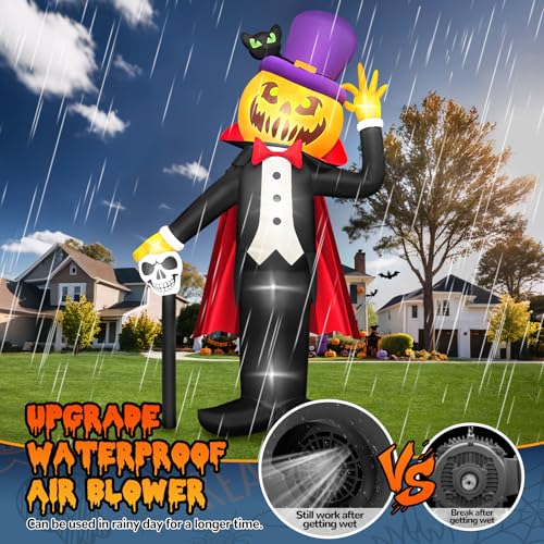 Kalolary 14FT Décoration Gonflable dhalloween, décoration Co