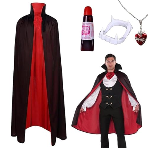 Yiantai Cape Vampire Enfants, 80cm Vampire Costume, Cape Vam