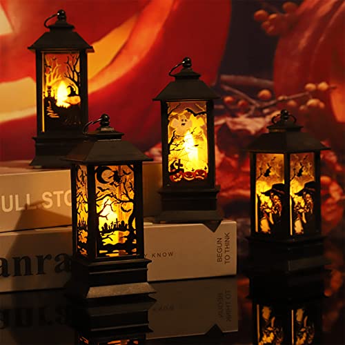Lot 4 Lanternes LED Halloween