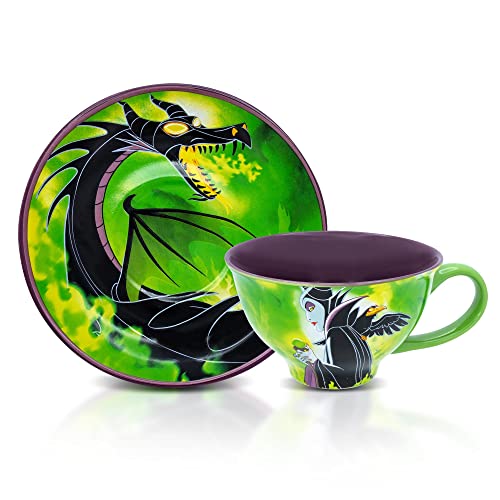 Silver Buffalo Disney Sleeping Beauty Malefica Tasse à thé e