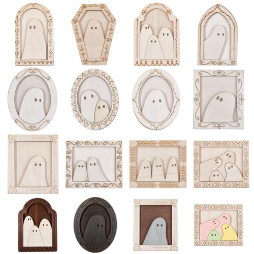 SOFPLATE Kit de Bricolage pour Halloween 1 boîte de 12 cadre