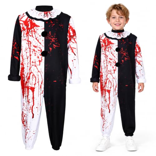 bechoanigel Costume terrifier pour garçon, costume dHallowee