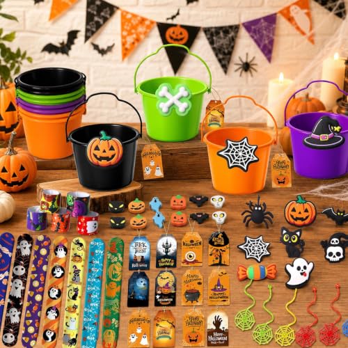 FZR Legend Lot de 12 seaux à dragées pour fête dHalloween po