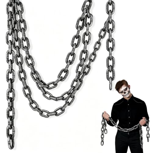 LIULINY Chaîne Décorative dhalloween, 1,8 m Plastique Chaîne