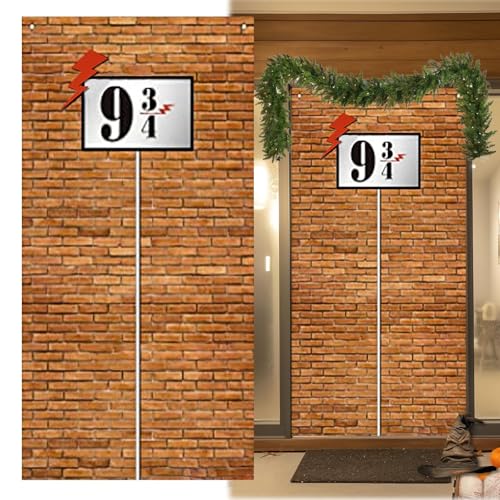 ChAusa Panneau de station en forme de croix 9 et 3/4 - Décor