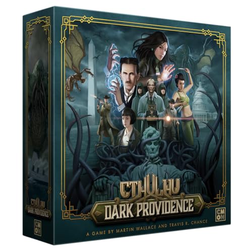 Cmon Cthulhu Dark Providence Jeu de société de stratégie, rô