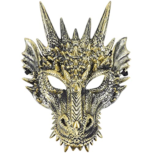 Gadpiparty Masque de dragon cosplay dragon masque 3D Hallowe