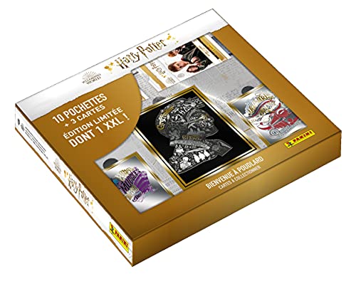 HARRY POTTER SAGA TC Coffret 3D (10 pochettes + 3 cartes rar