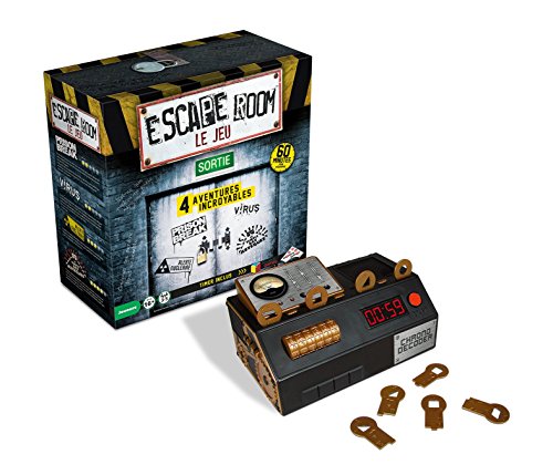 ESCAPE ROOM - Le Jeu - Coffret de 4 aventures différentes en