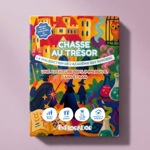 Explorador Kit Escape Game & Enquête Ado 12-14 Ans - La Malé