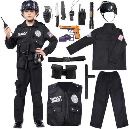 Spooktacular Creations Costume dofficier SWAT dHalloween pou