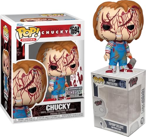 Funko Bloody Chucky with Axe and Stitches EE Exclusive + Pop