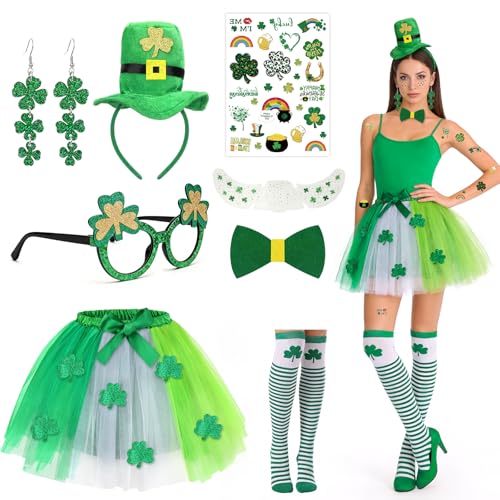 Déguisement Saint Patrick Femme Vert