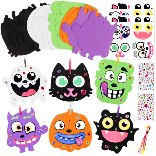DERAYEE Lot de 16 kits de bricolage en mousse EVA pour Hallo