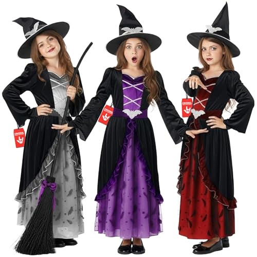 Morph Deguisement Sorciere Fille, Costume Sorcière Fille, De