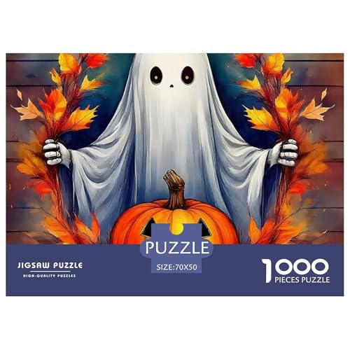 Halloween Night with Ship and Jack-o-Lantern Pièces en Carto