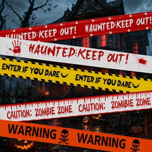Ruban Avertissement Halloween 45m