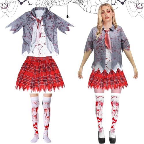 Déguisement Zombie Écolière Femme